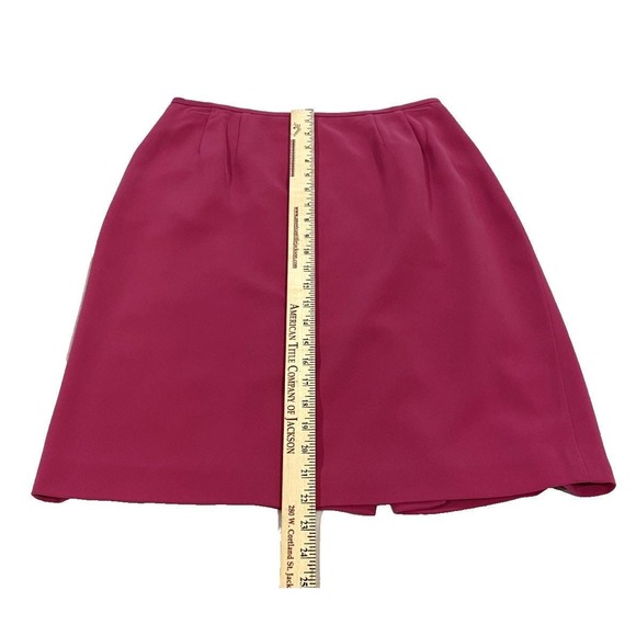 Kasper Women's Petite Pink Long Sleeve Button Front Skirt Suit Size 6P - Picture 10 of 13